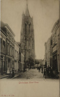 Gorinchem // Groote Toren (veel Volk) Ca 1900 - Gorinchem
