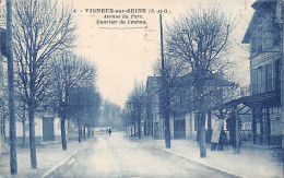 Vigneux Sur Seine             91      Avenue Du Parc. Quartier Du Cinéma              (voir Scan) - Vigneux Sur Seine