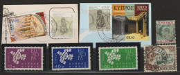 Zypern. Lot 9 Marken, 3x Postfrisch, 6x Gestempelt, Siehe Guten Scan. U.a. EUROPA, 1999 Mi 930, 2008 Michel 1138, €0,43 - Other & Unclassified