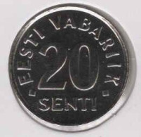 Estonia - 20 Senti 2003 - Estonie