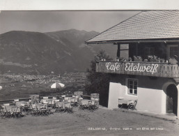 D2113) LIENZ - ISELSBERG - Cafe EDELWEIß Mit Gastgarten - Blick Auf LIENZ - Lienz