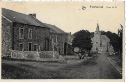 PORCHERESSE . DAVERDISSE ..-- Route De OUR . Cachet à étoile 1957 Vers GENVAL ( Mr TOUBEAU ) . - Daverdisse