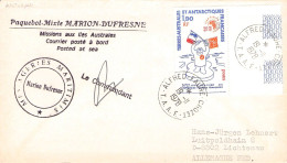 TAAF - LETTER 1978 ALFRED-FAURE-CROZET - DE Mi 125 / *1106 - Lettres & Documents