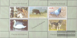 Kosovo Block1 (complete Issue) Unmounted Mint / Never Hinged 2006 Animals - Blocks & Kleinbögen