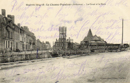 Le Chesne-Populeux. Le Canal Et La Place. - Le Chesne