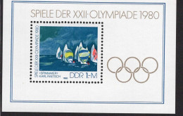 DDR Block 060 Olympische Sommerspiele Postfrisch MNH Neuf ** - 1950-1970