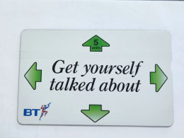 United Kingdom-(BTI143A)-Get Yourself Talked About-(146)(5units)(505K64784)(tirage-9.300)(price Cataloge-25.00£-mint) - BT Interne