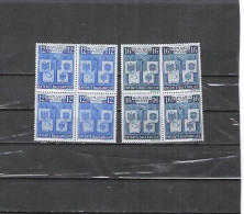 RUMANIA Nº  595 AL 596 BLOQUE DE CUATRO - Unused Stamps