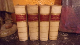 1819 OTTIMA RILEGATURA VELIN COMPLETA IN 4 VOLUMI GOLDONI COMMEDIE SCELTE LIVORNO STAMPERIA VIGNOZZI - Alte Bücher