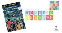 Mystery Message First Day Cover, With Digital Color Pictorial (DCP) Postmark From Washington, D.C. - 2011-...