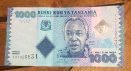TANZANIA 1000 Shilling UNC/ New Edition - Tanzanie