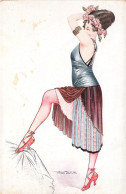 Illustrateur - Maurice Pepin - French Girls - Edition Delta Paris - Carte Postale Ancienne - Pepin