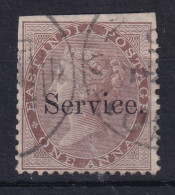 INDIA 1866 - Canceled - Sc# O3 - Service! - 1858-79 Compañia Británica Y Gobierno De La Reina
