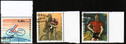 LUXEMBOURG, LUXEMBURG 2002, SATZ MI 1574 - 1576,  TOUR DE FRANCE,  ESST GESTEMPELT, OBLITÉRÉS - Gebraucht