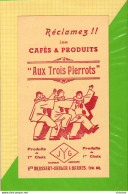 BUVARD & Blotting Paper : Cafés Produits  AUX TROIS PIERROTS  Brassart Harnes - Kaffee & Tee