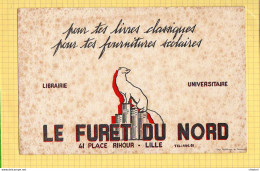 BUVARD :Pour Les Livres Classiques  LE FURET Du NORD  LILLE - Papierwaren