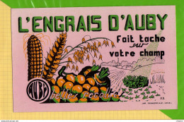 BUVARD & Blotting Paper : L'ENGRAIS D' AUBY Belles Recoltes - Agriculture