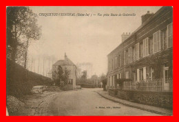 Criquetot L'esneval , Vue Prise Route De Goderville  (scan Recto Et Verso ) édition Mellet - Criquetot L'Esneval