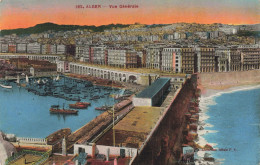 ALGERIE - ALGER - Vue Générale - Colorisé - Carte Postale Ancienne - Alger