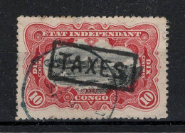 BELGISCH CONGO: COB TX 2 GESTEMPELD. - Used Stamps