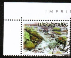 LUXEMBOURG, LUXEMBURG 2001, MI 1530 A, EUROPA, WASSER,  ESST, GESTEMPELT, OBLITERE - Gebruikt