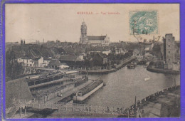 Carte Postale 59. Merville  Péniches Très Beau Plan - Merville