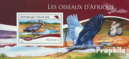 Togo Block 1101 (kompl. Ausgabe) Postfrisch 2014 Vögel - Togo (1960-...)