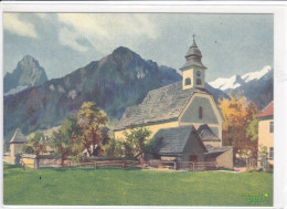 OÖ Ak HINTERSTODER, Pfarrkirche, Bezirk Kirchdorf Im Traunviertel, Oberösterreich Ansichtskarte - Hinterstoder