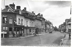 36  PP CPA  Bourgtheroulde La Grande Rue Café De La Poste CPSM Carte Pli Vertical - Bourgtheroulde