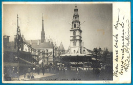 CPA Carte Photo, Post Card England - ST CLEMENT DANES, Strand - Coronation Decorations 1902 (London) - Sonstige & Ohne Zuordnung