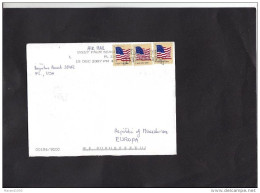 USA, COVER, REPUBLIC OF MACEDONIA, FLAGS  (008) - Briefe U. Dokumente