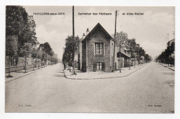 93 SEINE SAINT DENIS - PAVILLONS SOUS BOIS Carrefour Des Pêcheurs Et Allée Mollien (voir Description) - Les Pavillons Sous Bois