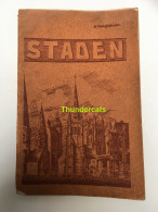 ZELDZAAM BOEK STADEN DOOR DE EEUWEN HEEN DOOR VANGHELUWE 1945 208 PAGINA'S - Staden