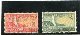 NEW ZEALAND - 1951  HEALTH  SET   FINE USED  SG 708/09 - Gebruikt