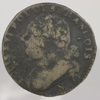 France,12 Deniers, 1792 (An 4), N - Montpellier, Mdc (Bell Metal), G.15 - 1792-1804 Eerste Franse Republiek