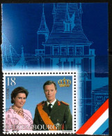 LUXEMBOURG, LUXEMBURG 2000,   MI 1515 , THRONBESTEIGUNG PRINZ HENRI , ESST GESTEMPELT, OBLITÉRÉ - Used Stamps