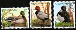 LUXEMBOURG, LUXEMBURG 2000,  SATZ MI 1503 - 1505, EINHEIMISCHE TIERE, ESST GESTEMPELT, OBLITÉRÉ - Used Stamps