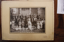 Photo 1900's Mariage Photographe J. Macé St Leu - Ancianas (antes De 1900)