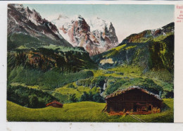 CH 6083 HASLIBERG BE, Blick Gegen Rosenlaui Und Eiger, Trenkler 1905 - Hasliberg