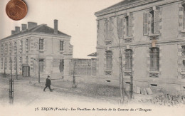 85 - Carte Postale Ancienne De  Luçon  Le Pavillon De L'entrée De La Caserne - Lucon