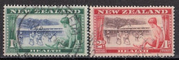 NEW ZEALAND 305-306,used,falc Hinged - Used Stamps