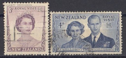 NEW ZEALAND 330-331,used,falc Hinged - Used Stamps