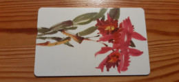 Phonecard Taiwan IC01C023 - Painting, Flower - Taiwan (Formosa)