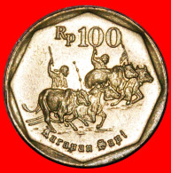 * GARUDA AND BULLS (1991-1998): INDONESIA  100 RUPIAH 1998 MINT LUSTRE! ·  LOW START · NO RESERVE! - Indonesië