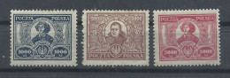 POLONIA  YVERT  268/70    MH  * - Neufs