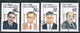 2010 - FAMOUS PEOPLE  - ANNIVERSARIES - TURKISH CYPRIOT STAMPS - STAMPS - USED - Usati