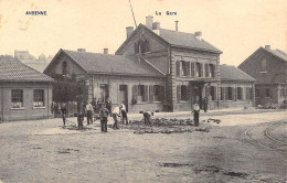 BELGIQUE - ANDENNE - La Gare - Carte Postale Ancienne - Andenne