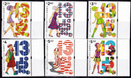 Hongkong, 2022, 2593/98, MNH **, Miss 13 Dots Comics, - Ungebraucht