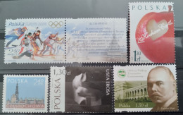 POLONIA - AÑO 2006 - JJ.OO. Turin - Aniversario PTTK - Esculturas - San Valentin Y Mas +++ - *MNH* - Nuovi