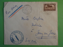 BW17  MAROC   BELLE  LETTRE MILITAIRE TIRAILLEURS   1931    A  JOUY  FRANCE  +AFF. INTERESSANT+++ - Luftpost